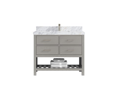 Parker 42 in. W x 22 in. D Single Sink Bathroom Vanity - photo 20