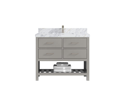 Parker 42 in. W x 22 in. D Single Sink Bathroom Vanity - Willow Bath and Vanity