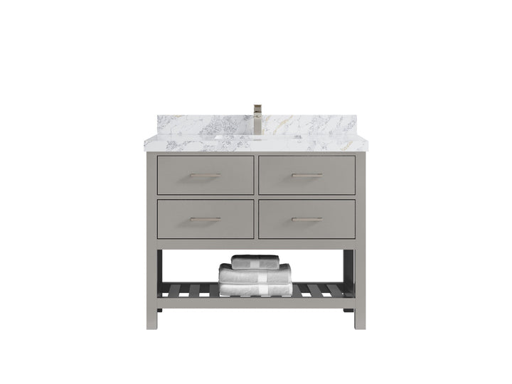 Parker 42 in. W x 22 in. D Single Sink Bathroom Vanity - photo 20