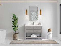 Parker 42 in. W x 22 in. D Single Sink Bathroom Vanity - photo 4
