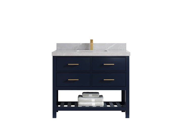 Parker 42 in. W x 22 in. D Single Sink Bathroom Vanity - photo 27