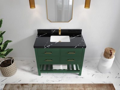 Parker 42 in. W x 22 in. D Single Sink Bathroom Vanity - Willow Bath and Vanity