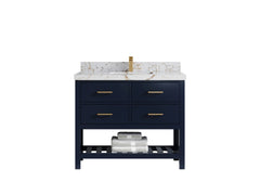 Parker 42 in. W x 22 in. D Single Sink Bathroom Vanity - photo 33