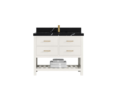 Parker 42 in. W x 22 in. D Single Sink Bathroom Vanity - Willow Bath and Vanity