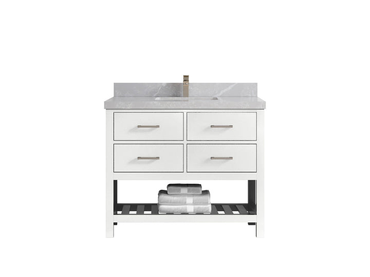 Parker 42 in. W x 22 in. D Single Sink Bathroom Vanity - photo 28