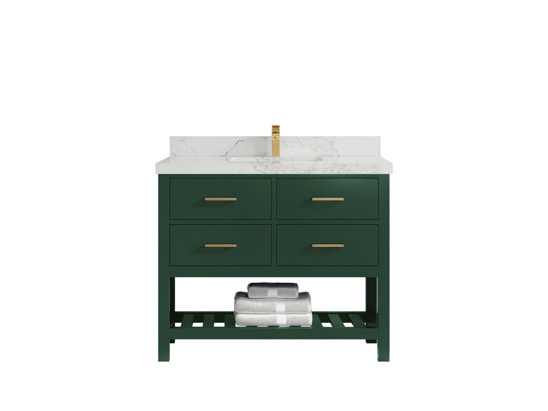 Parker 42 in. W x 22 in. D Single Sink Bathroom Vanity - Willow Bath and Vanity