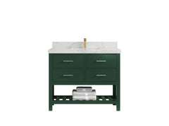 Parker 42 in. W x 22 in. D Single Sink Bathroom Vanity - photo 16