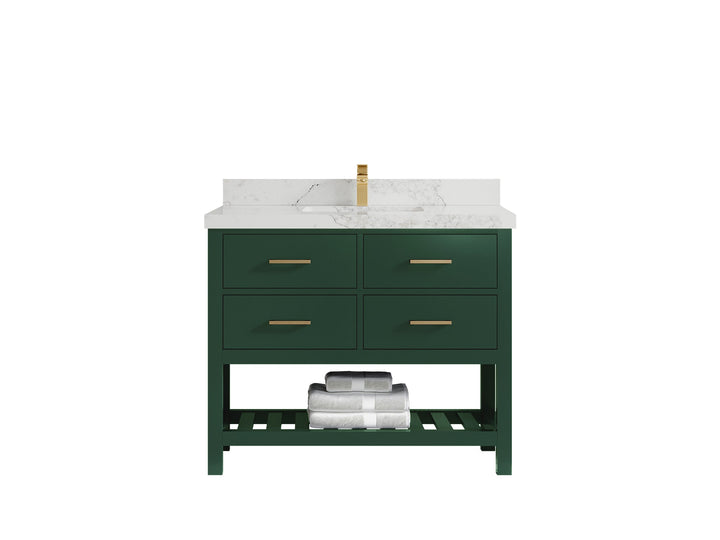 Parker 42 in. W x 22 in. D Single Sink Bathroom Vanity - photo 16