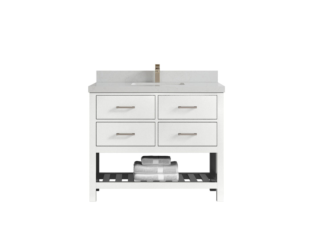 Parker 42 in. W x 22 in. D Single Sink Bathroom Vanity - Willow Bath and Vanity