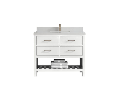 Parker 42 in. W x 22 in. D Single Sink Bathroom Vanity - Willow Bath and Vanity