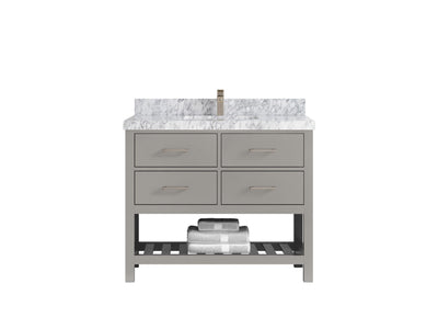 Parker 42 in. W x 22 in. D Single Sink Bathroom Vanity - Willow Bath and Vanity