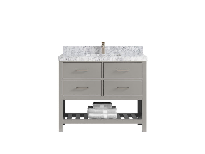 Parker 42 in. W x 22 in. D Single Sink Bathroom Vanity - photo 8