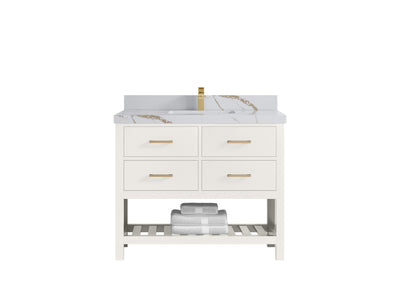 Parker 42 in. W x 22 in. D Single Sink Bathroom Vanity - Willow Bath and Vanity