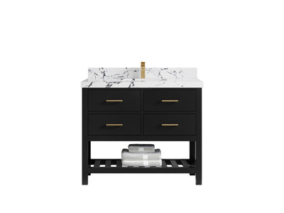 Parker 42 in. W x 22 in. D Single Sink Bathroom Vanity - Willow Bath and Vanity