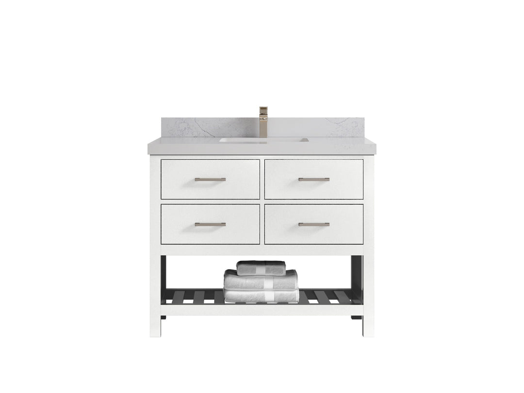 Parker 42 in. W x 22 in. D Single Sink Bathroom Vanity - Willow Bath and Vanity