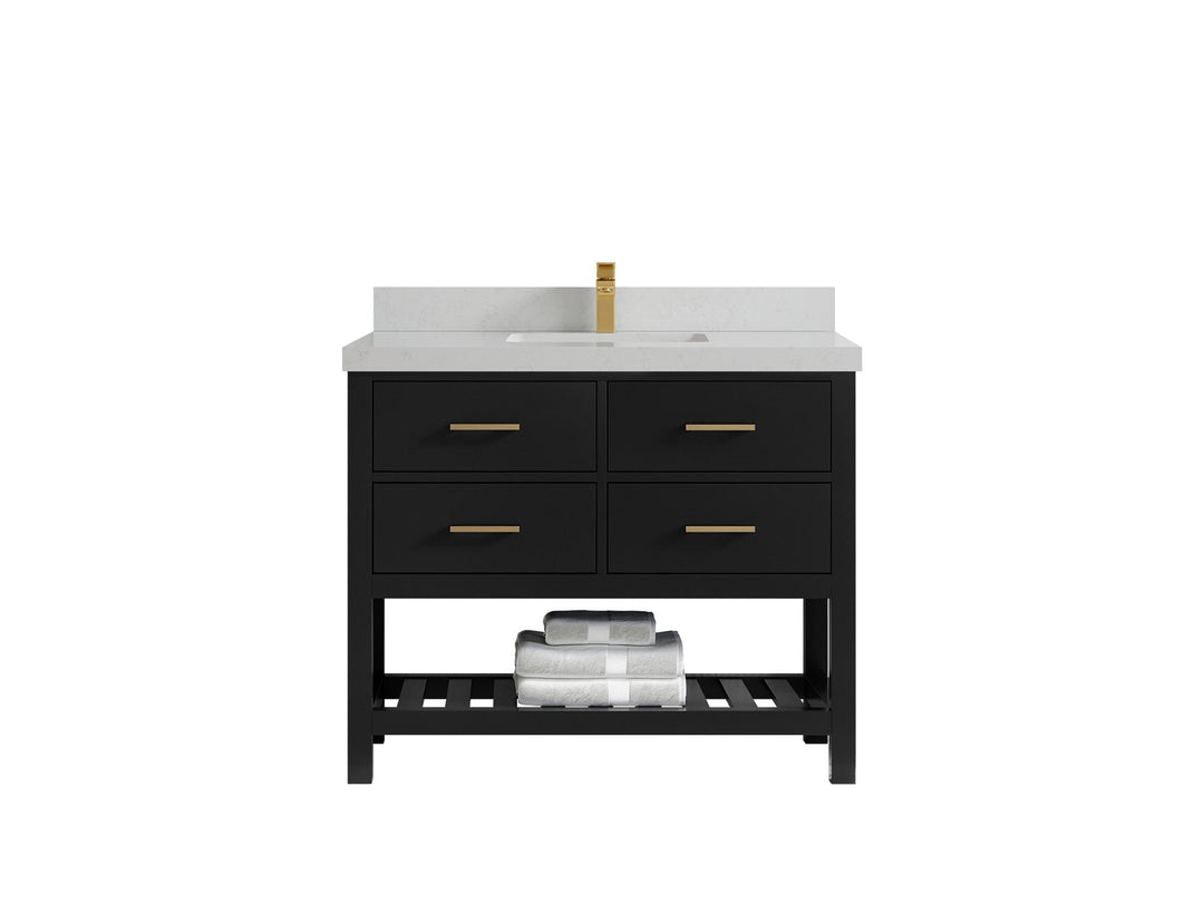 Parker 42 in. W x 22 in. D Single Sink Bathroom Vanity - Willow Bath and Vanity