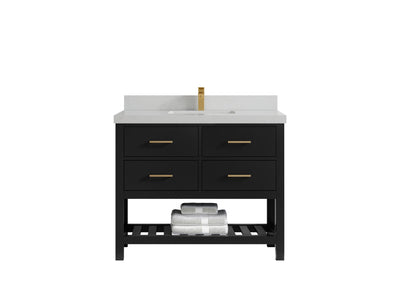 Parker 42 in. W x 22 in. D Single Sink Bathroom Vanity - Willow Bath and Vanity