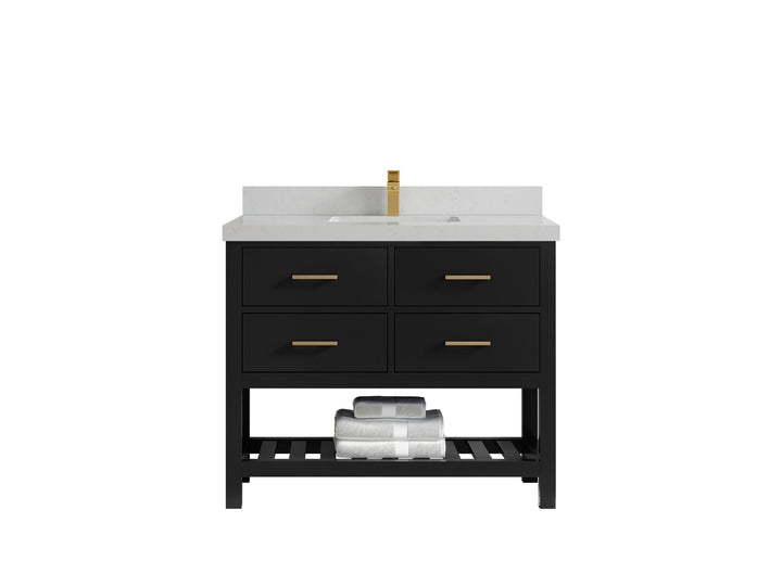 Parker 42 in. W x 22 in. D Single Sink Bathroom Vanity - photo 22
