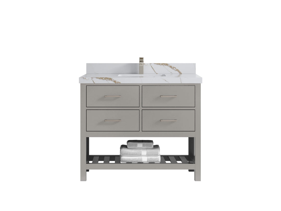 Parker 42 in. W x 22 in. D Single Sink Bathroom Vanity - Willow Bath and Vanity