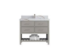 Parker 42 in. W x 22 in. D Single Sink Bathroom Vanity - photo 14