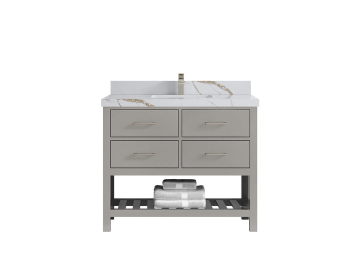 Parker 42 in. W x 22 in. D Single Sink Bathroom Vanity - photo 14