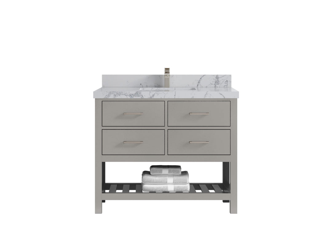 Parker 42 in. W x 22 in. D Single Sink Bathroom Vanity - Willow Bath and Vanity