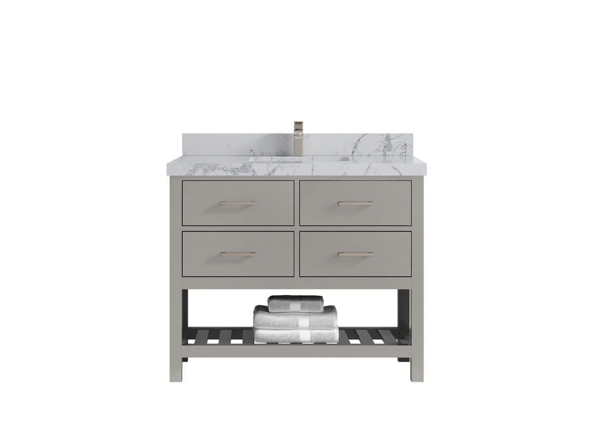 Parker 42 in. W x 22 in. D Single Sink Bathroom Vanity - Willow Bath and Vanity