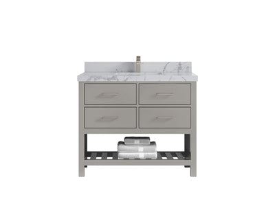 Parker 42 in. W x 22 in. D Single Sink Bathroom Vanity - Willow Bath and Vanity