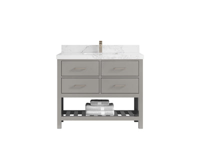 Parker 42 in. W x 22 in. D Single Sink Bathroom Vanity - Willow Bath and Vanity