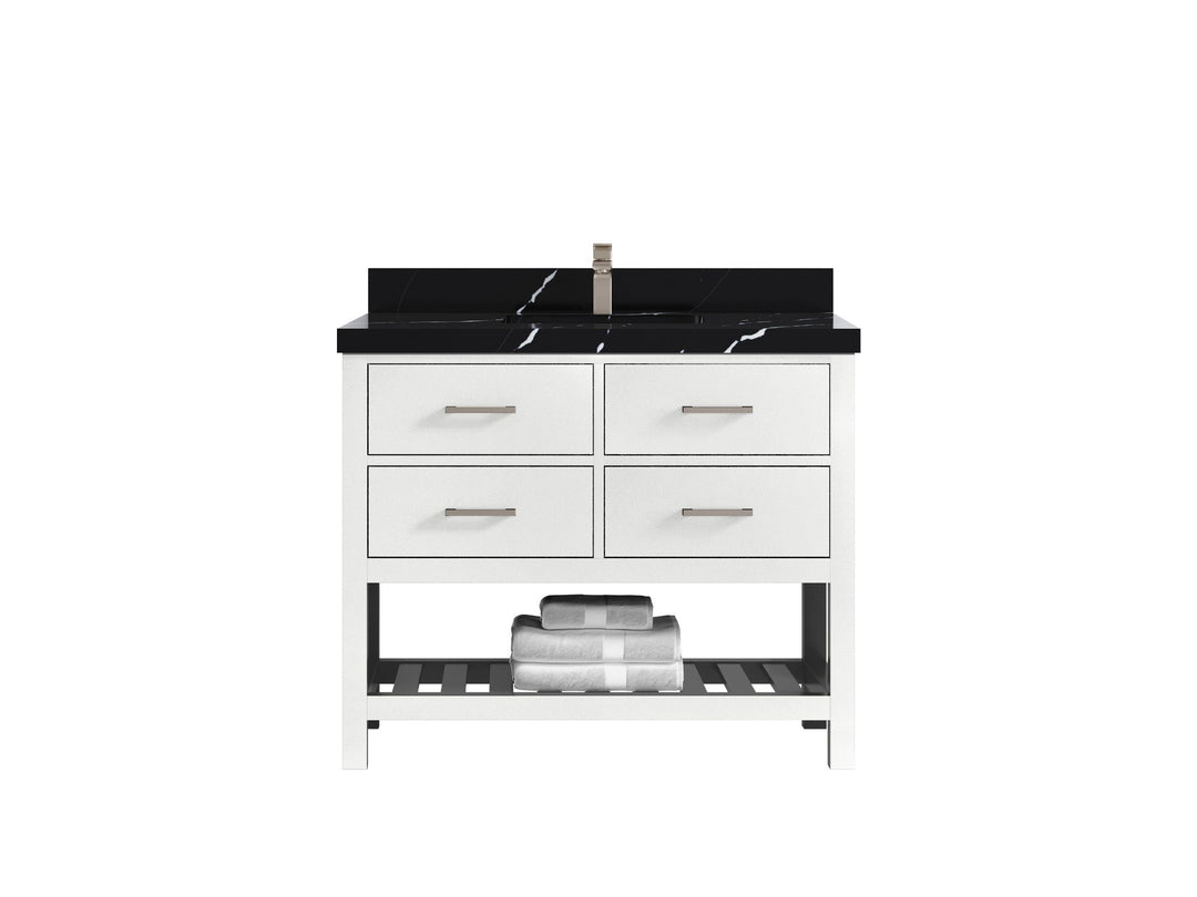 Parker 42 in. W x 22 in. D Single Sink Bathroom Vanity - Willow Bath and Vanity
