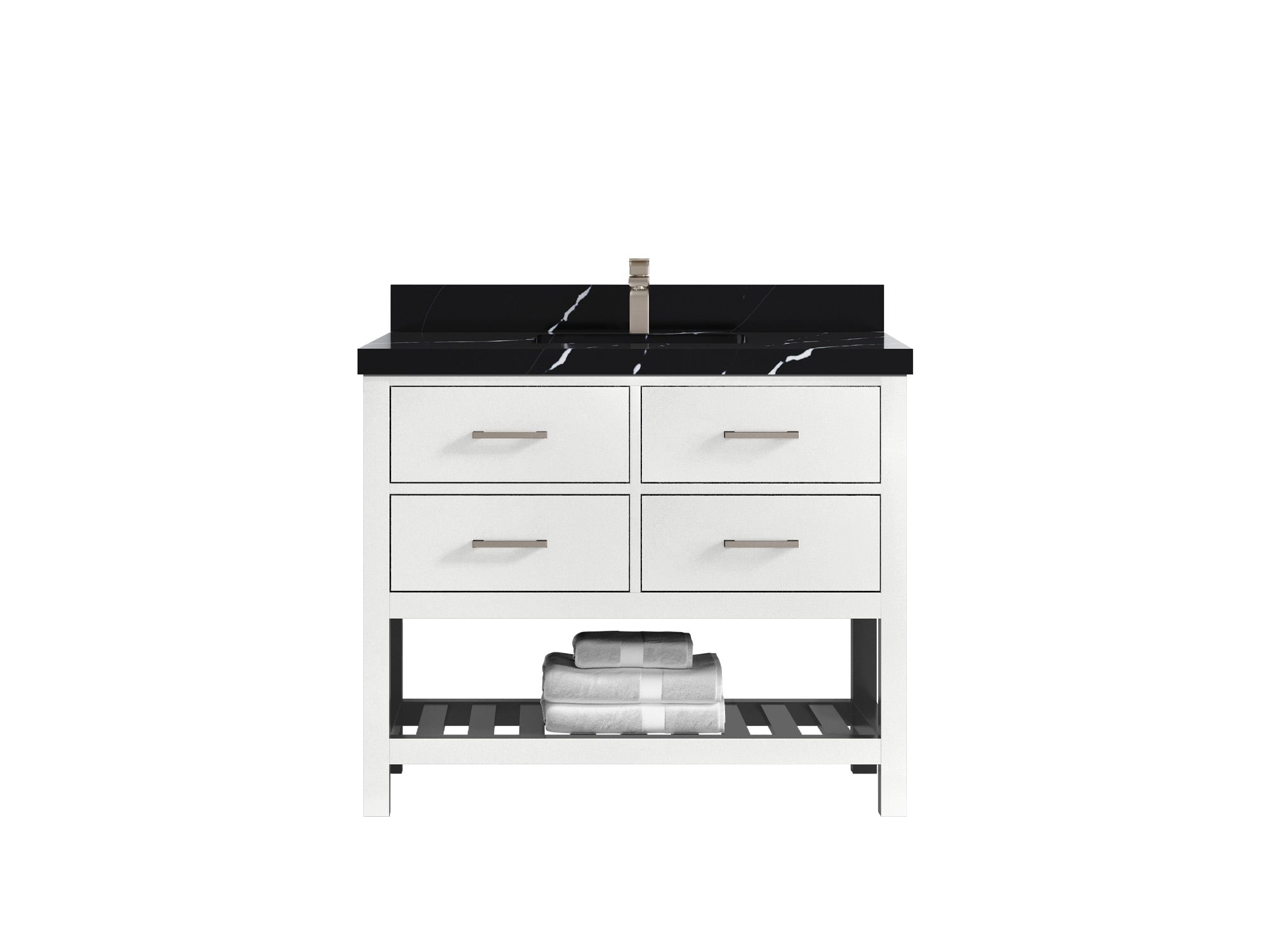 Parker 42 in. W x 22 in. D Single Sink Bathroom Vanity - Willow Bath and Vanity