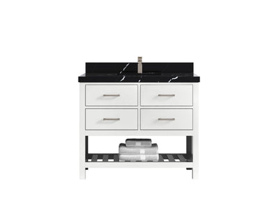 Parker 42 in. W x 22 in. D Single Sink Bathroom Vanity - Willow Bath and Vanity