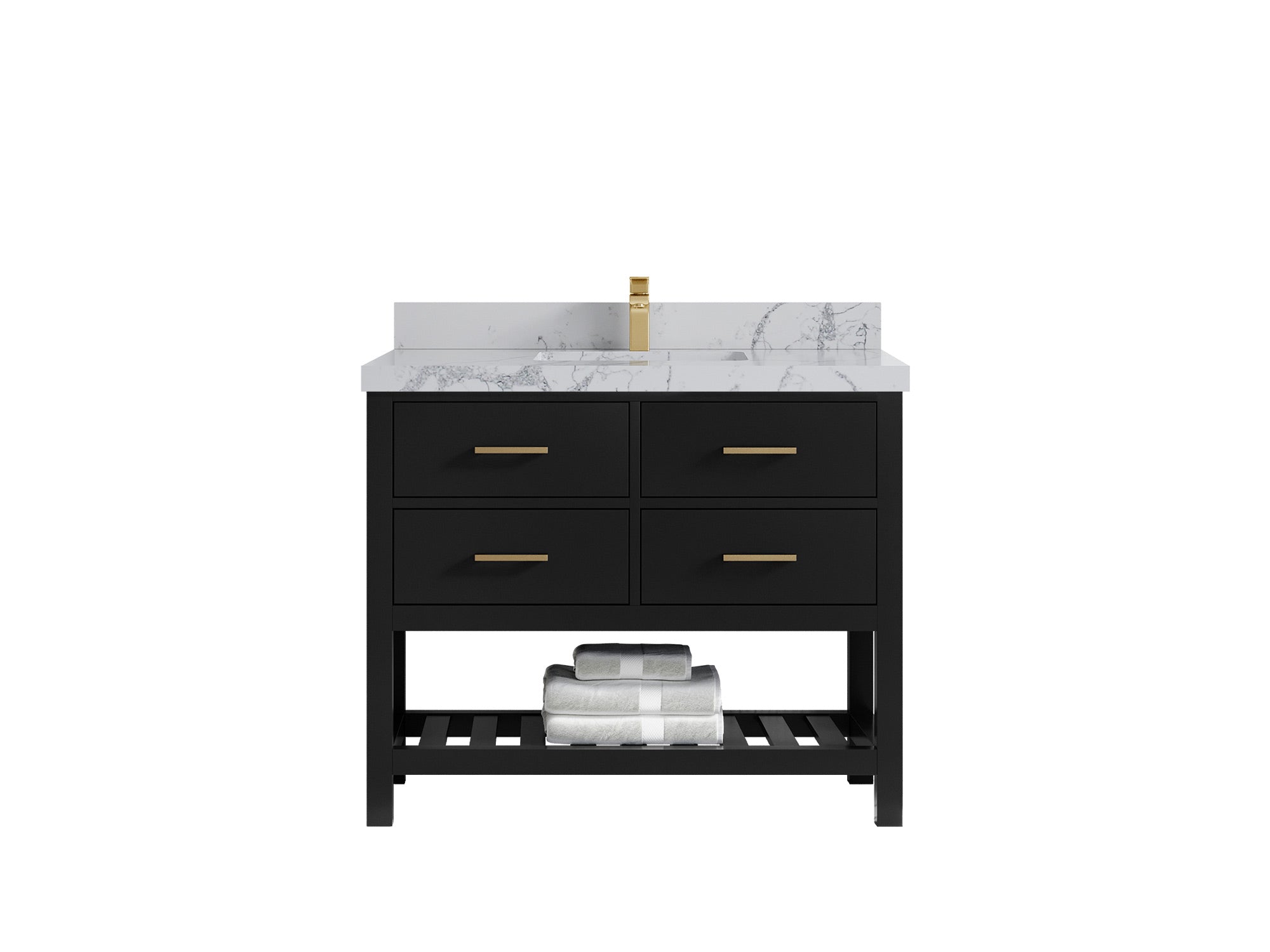 Parker 42 in. W x 22 in. D Single Sink Bathroom Vanity - Willow Bath and Vanity