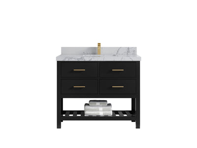 Parker 42 in. W x 22 in. D Single Sink Bathroom Vanity - Willow Bath and Vanity