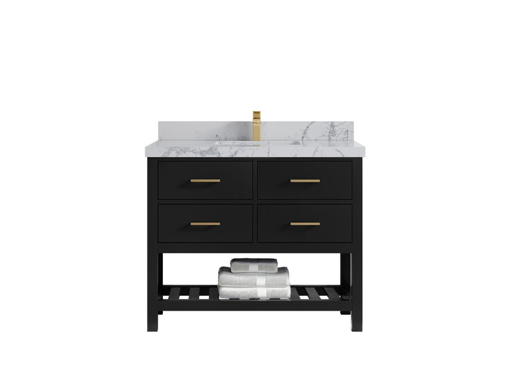 Parker 42 in. W x 22 in. D Single Sink Bathroom Vanity - photo 34