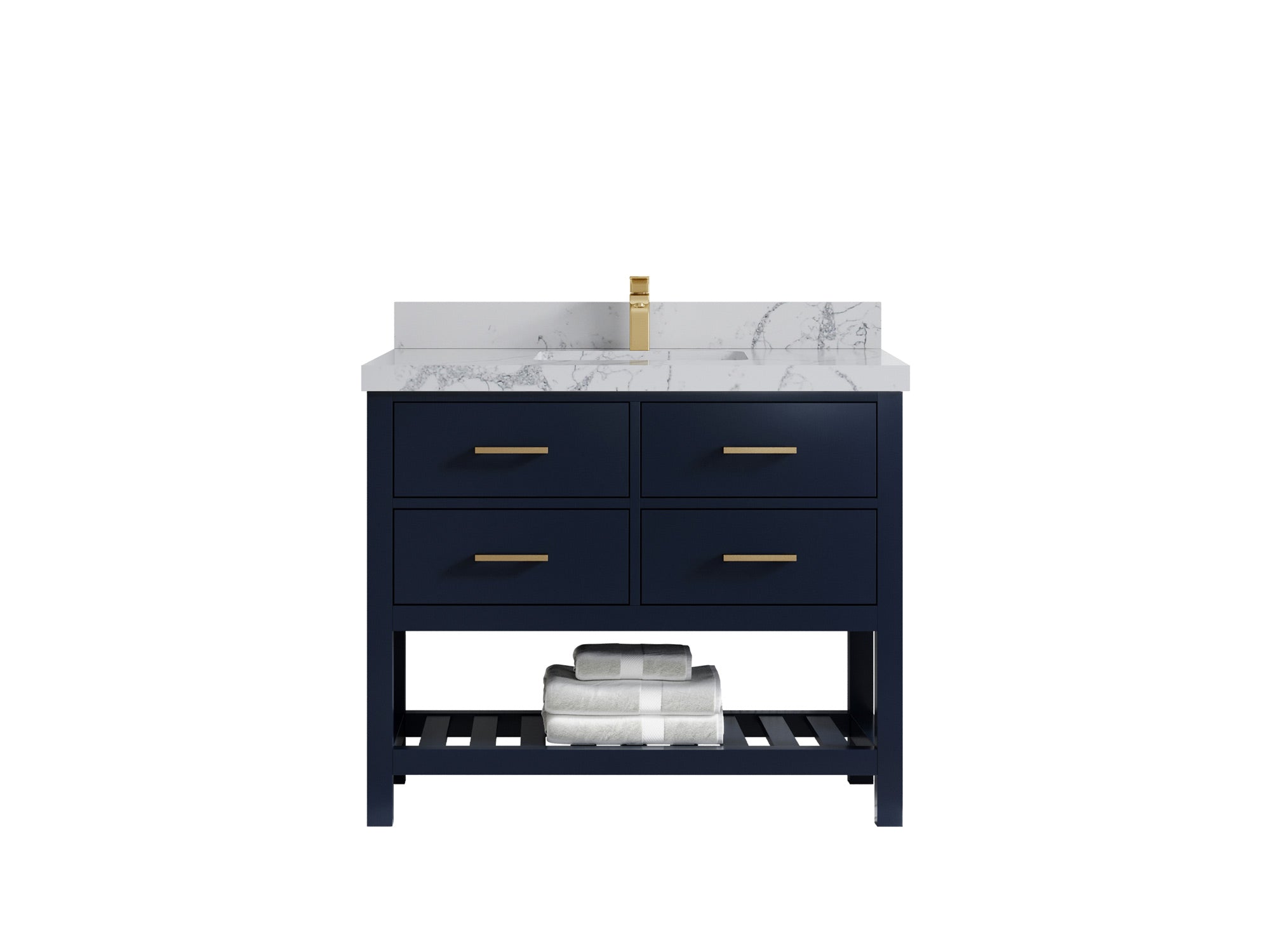 Parker 42 in. W x 22 in. D Single Sink Bathroom Vanity - Willow Bath and Vanity