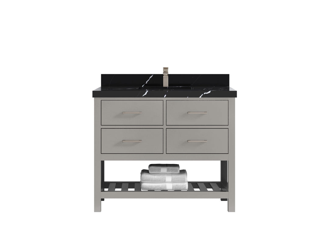 Parker 42 in. W x 22 in. D Single Sink Bathroom Vanity - Willow Bath and Vanity