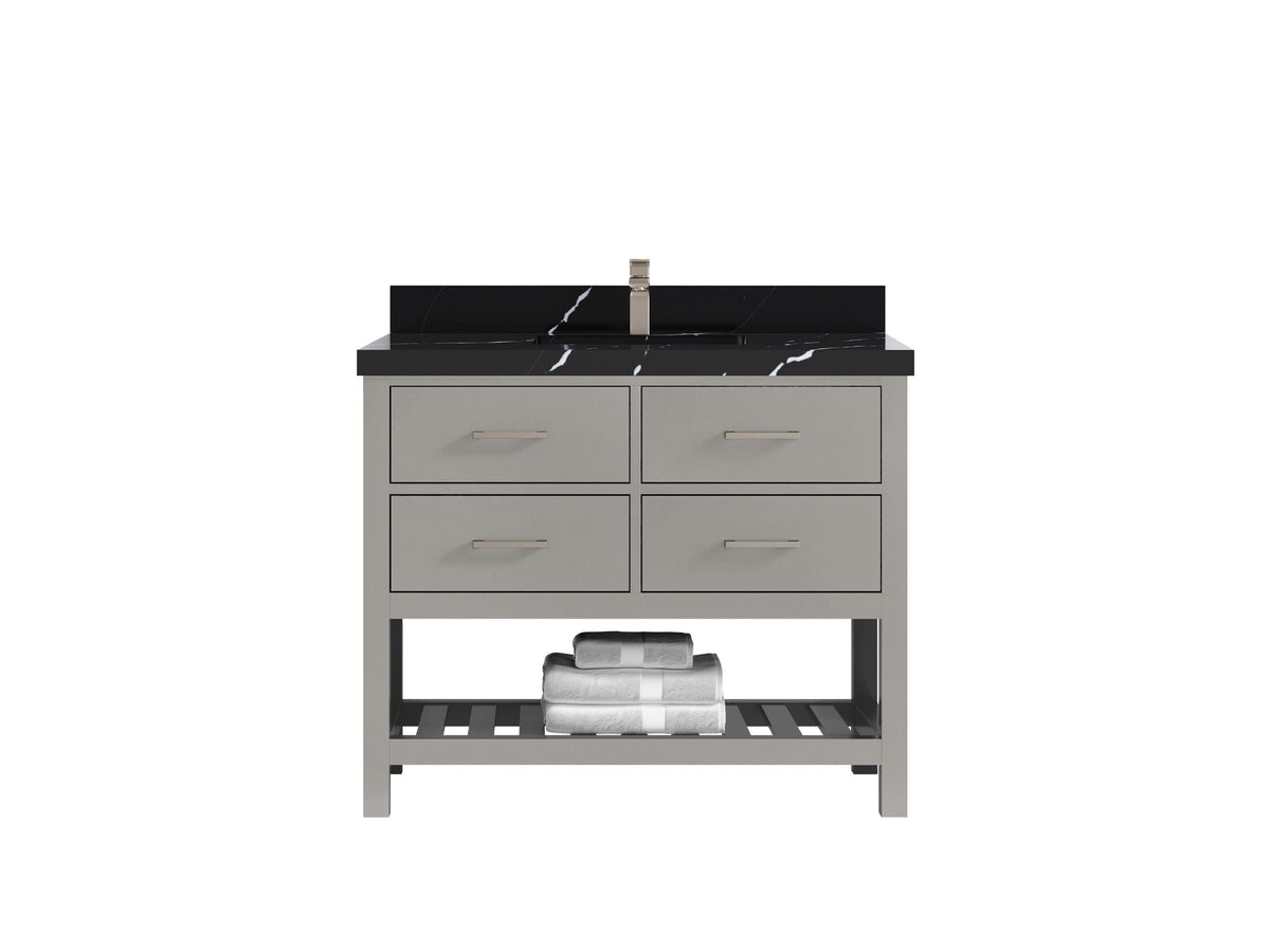 Parker 42 in. W x 22 in. D Single Sink Bathroom Vanity - Willow Bath and Vanity