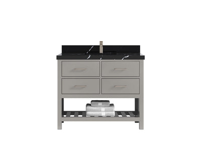 Parker 42 in. W x 22 in. D Single Sink Bathroom Vanity - Willow Bath and Vanity
