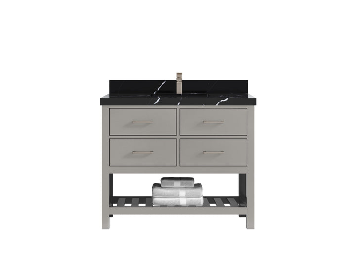 Parker 42 in. W x 22 in. D Single Sink Bathroom Vanity - photo 12