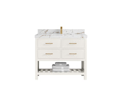 Parker 42 in. W x 22 in. D Single Sink Bathroom Vanity - photo 34