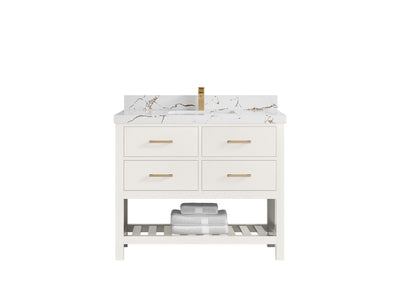 Parker 42 in. W x 22 in. D Single Sink Bathroom Vanity - Willow Bath and Vanity