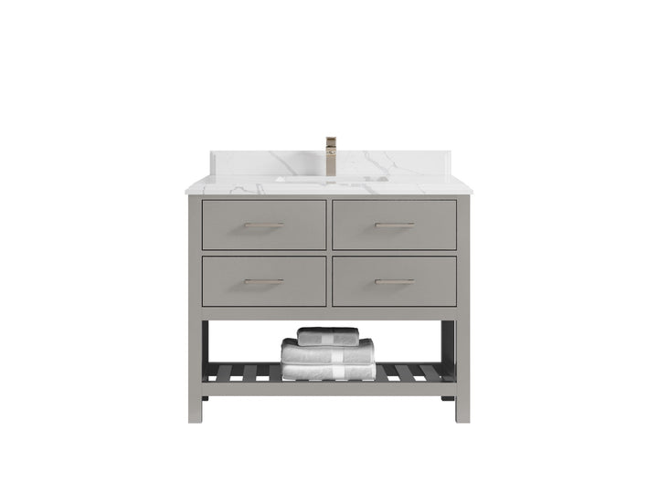 Parker 42 in. W x 22 in. D Single Sink Bathroom Vanity - photo 45