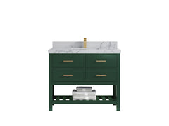 Parker 42 in. W x 22 in. D Single Sink Bathroom Vanity - photo 32