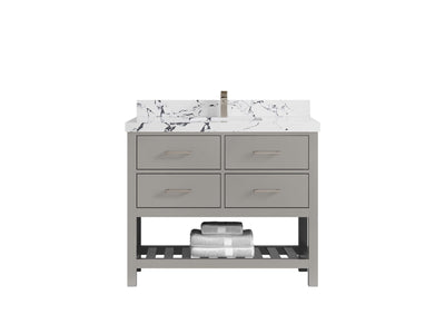 Parker 42 in. W x 22 in. D Single Sink Bathroom Vanity - Willow Bath and Vanity