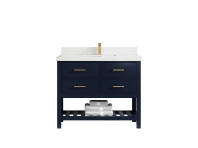 Parker 42 in. W x 22 in. D Single Sink Bathroom Vanity - Willow Bath and Vanity