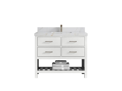 Parker 42 in. W x 22 in. D Single Sink Bathroom Vanity - Willow Bath and Vanity