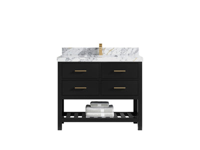 Parker 42 in. W x 22 in. D Single Sink Bathroom Vanity - Willow Bath and Vanity