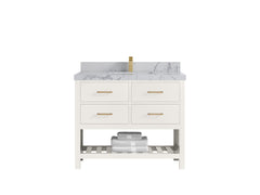 Parker 42 in. W x 22 in. D Single Sink Bathroom Vanity - photo 22