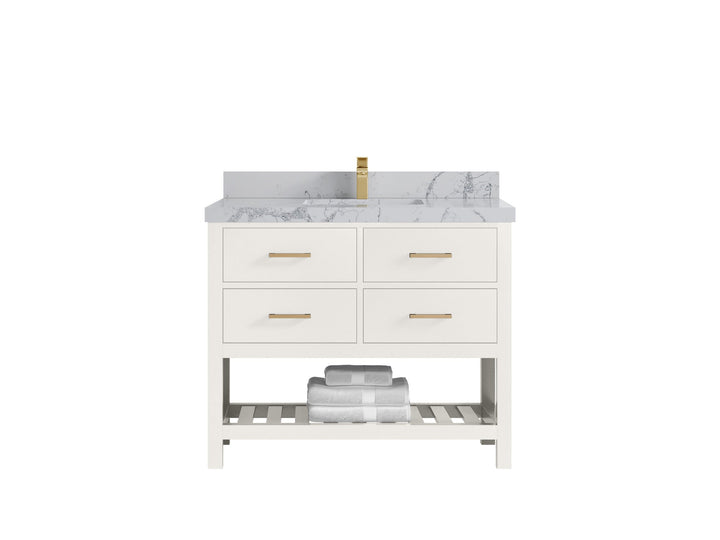 Parker 42 in. W x 22 in. D Single Sink Bathroom Vanity - photo 22